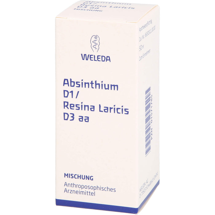 WELEDA Absinthium D1 / Resina laricis D3 aa Mischung, 50 ml Mélange