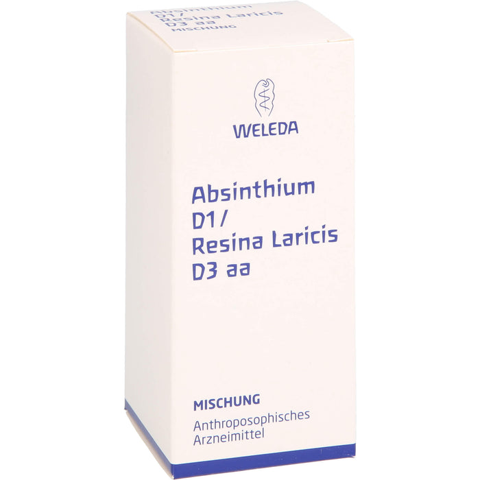 WELEDA Absinthium D1 / Resina laricis D3 aa Mischung, 50 ml Mélange