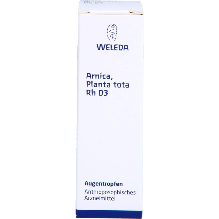 WELEDA Arnica Planta tota Rh D 3 Augentropfen, 10 ml Solution