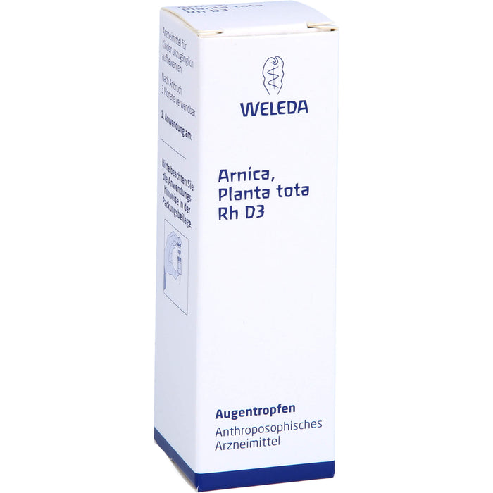 WELEDA Arnica Planta tota Rh D 3 Augentropfen, 10 ml Solution