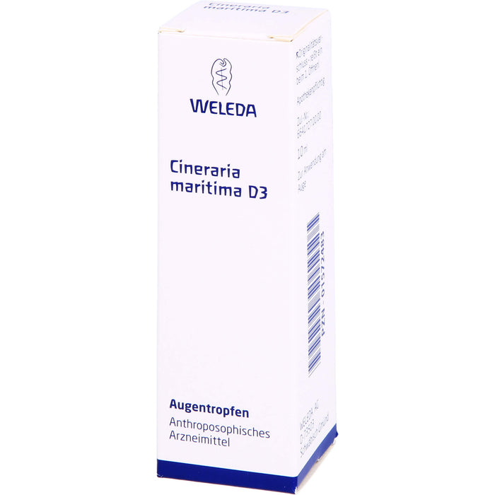 WELEDA Cineraria maritima D3 Augentropfen, 10 ml Solution