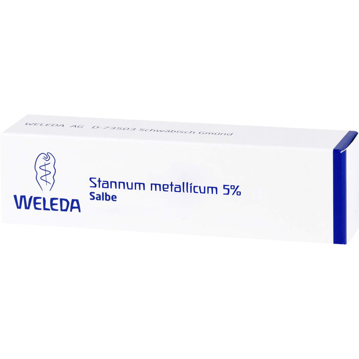 WELEDA Stannum Metallicum 5 % Salbe bei entzündlichen und degenerativen Erkrankungen, 25 g Ointment