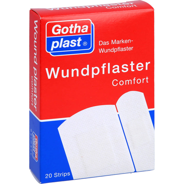 Gothaplast Wundpflaster Comfort Strips in 2 Größen, 20 pc Pansement