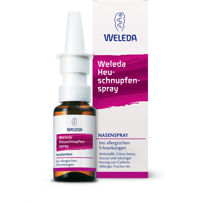 Weleda Heuschnupfenspray Nasenspray, 20 ml Lösung