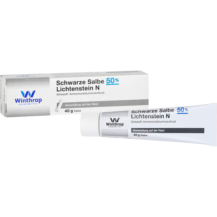 Schwarze Salbe 50% Lichtenstein N, 40 g Ointment