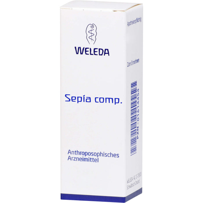 WELEDA Sepia comp. Mischung ei seelischen Beschwerden während der Wechseljahre, 50 ml Mélange