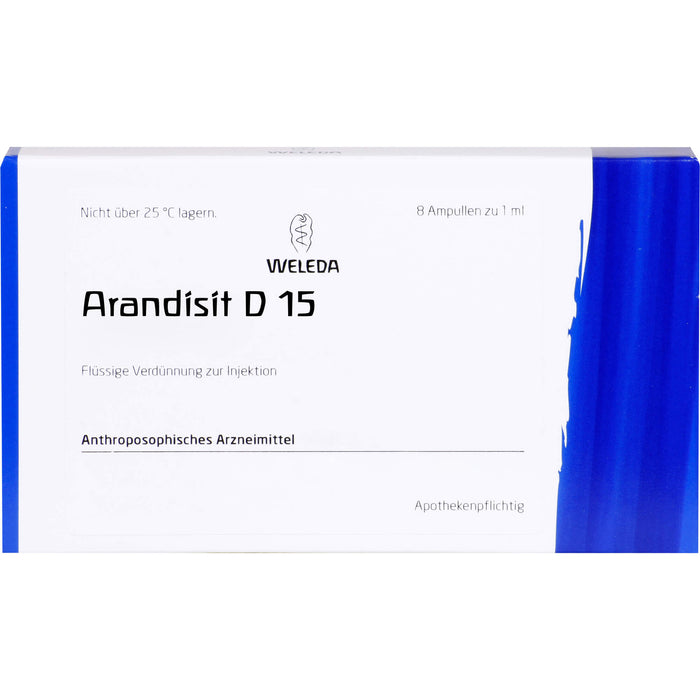 WELEDA Arandisit D15 flüssige Verdünnung, 8 pc Ampoules