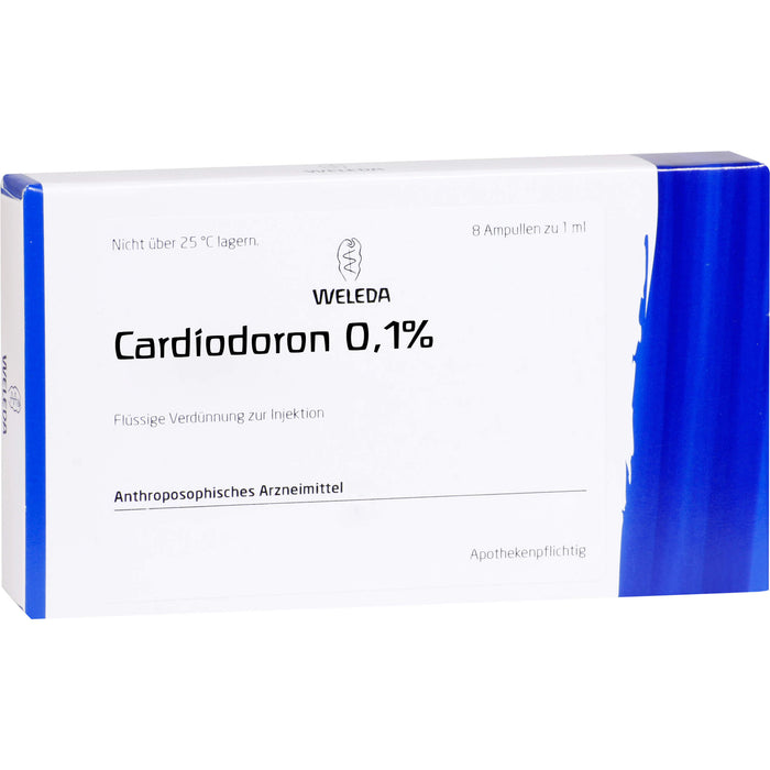 Cardiodoron 0,1% Injektionslösung, 8X1 ml ILO