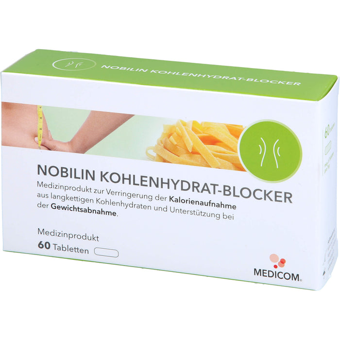 PhaSeo NOBILIN Kohlenhydrat-Blocker Tabletten, 60 pc Tablettes