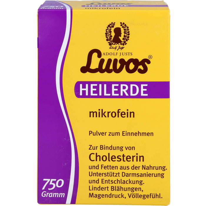 Luvos Heilerde mikrofein Pulver Cholesterin, 750 g Poudre