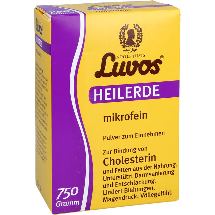 Luvos Heilerde mikrofein Pulver Cholesterin, 750 g Poudre