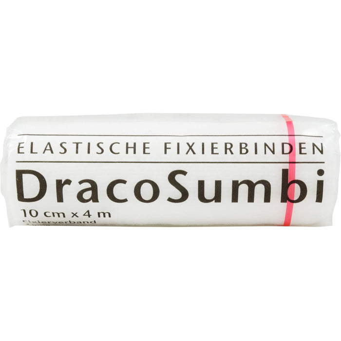 DracoSumbi Fixierbinde 10 cm x 4 m weiß, 1 pc Bandage