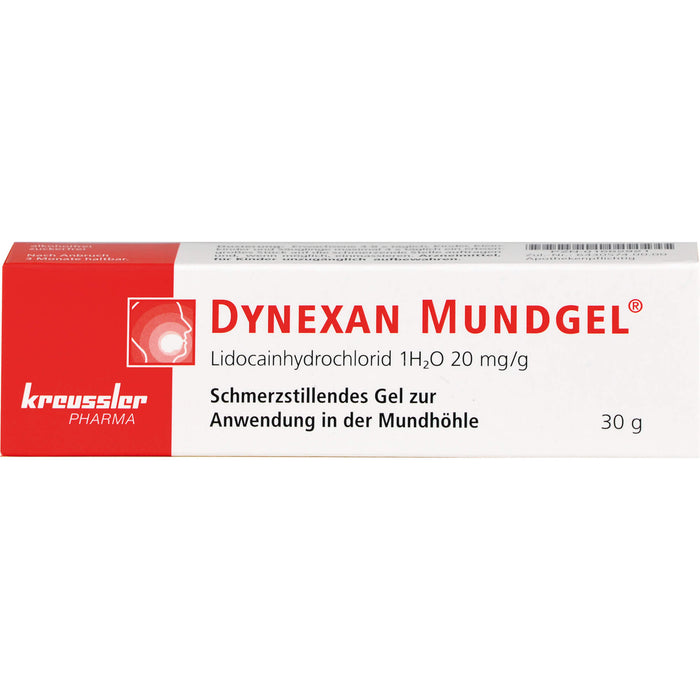 DYNEXAN 2 % schmerzstillendes Mundgel, 30 g Gel