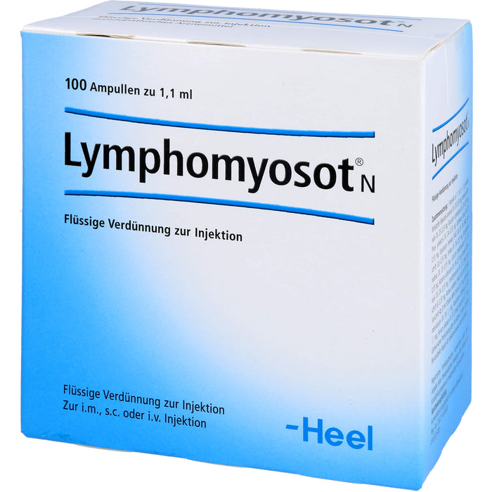 Heel Lymphomyosot N flüssige Verdünnung, 100 pc Ampoules