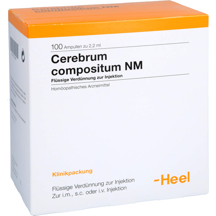 Heel Cerebrum Compositum NM flüssige Verdünnung, 100 St. Ampullen