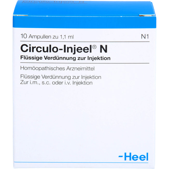 Circulo-Injeel N flüssige Verdünnung, 10 pcs. Ampoules