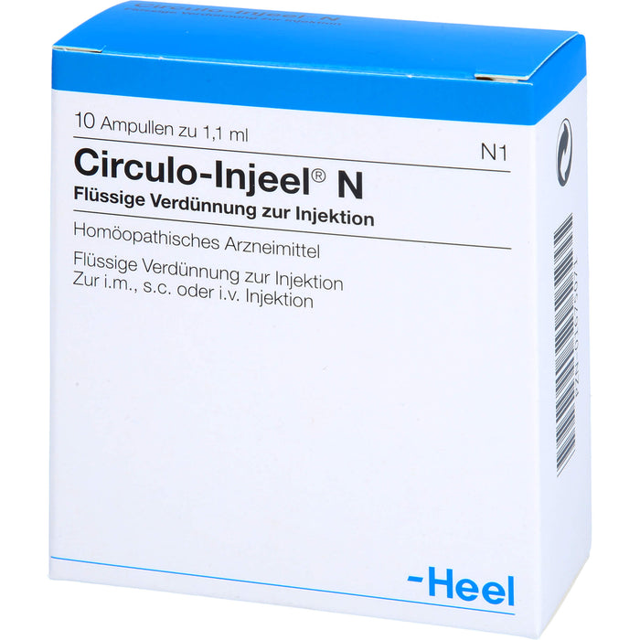 Circulo-Injeel N flüssige Verdünnung, 10 pc Ampoules