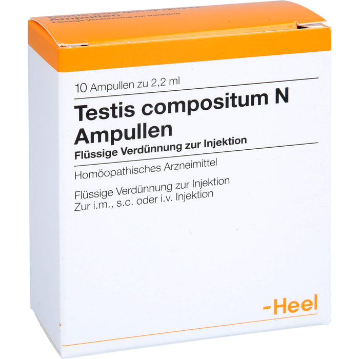 Heel Testis compositum N Ampullen, 10 pc Ampoules