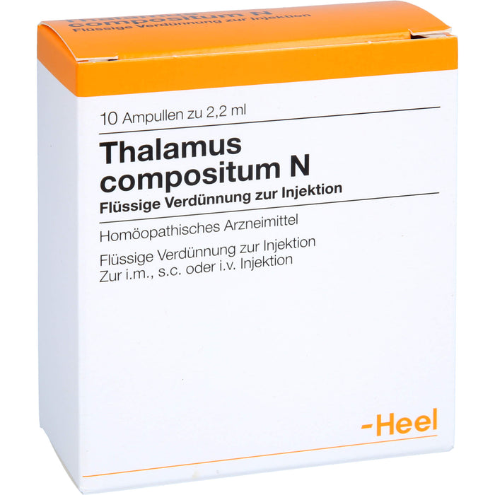 Heel Thalamus compositum N flüssige Verdünnung, 10 pc Ampoules