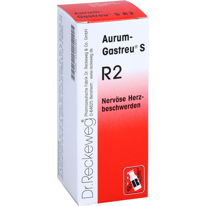 Aurum-Gastreu S R2 Tropfen nervöse Herzbeschwerden, 50 ml Lösung