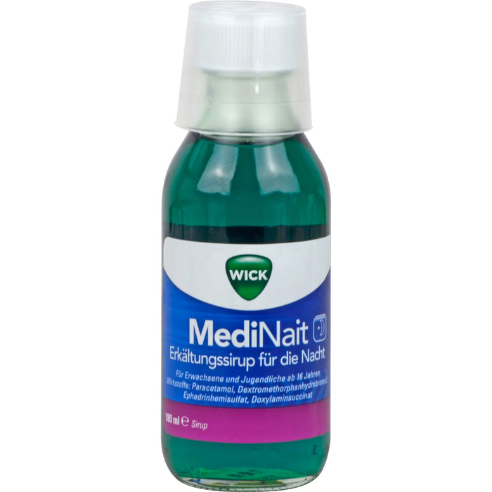 WICK MediNait Erkältungssirup für die Nacht, 180 ml Solution