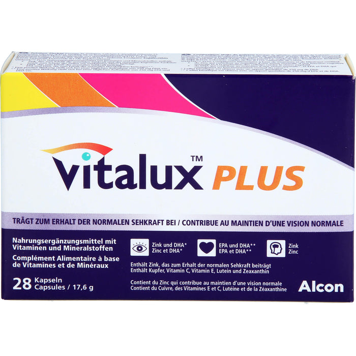 VITALUX PLUS, 28 St KAP