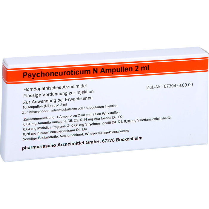 Psychoneuroticum N Ampullen 2ml, 10X2 ml AMP