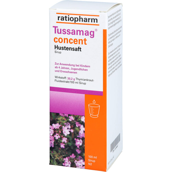 Tussamag concent Hustensaft, 100 ml SIR