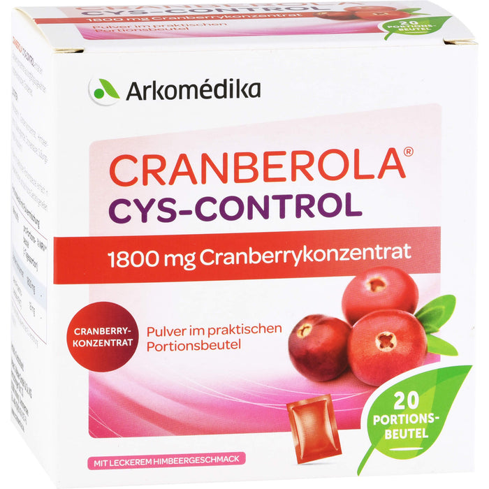 Cranberola Cys-Control Pulver im Portionsbeutel, 20 pcs. Sachets