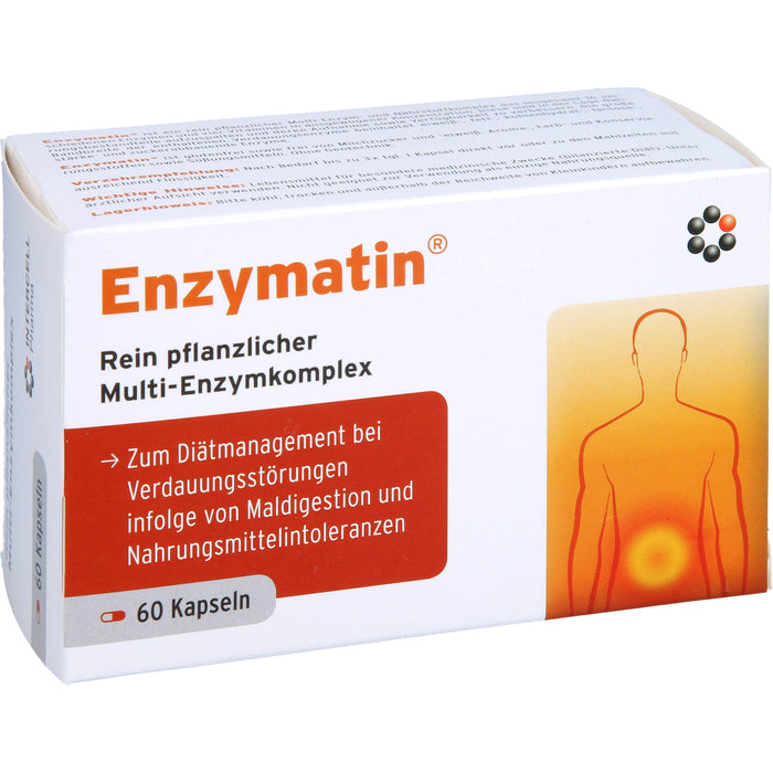 Enzymatin Multi-Enzymkomplex Kapseln, 60 pcs. Capsules