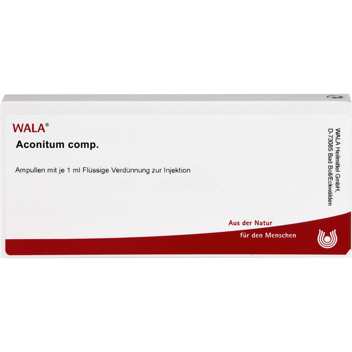 WALA Aconitum comp. Ampullen, 10 pc Ampoules