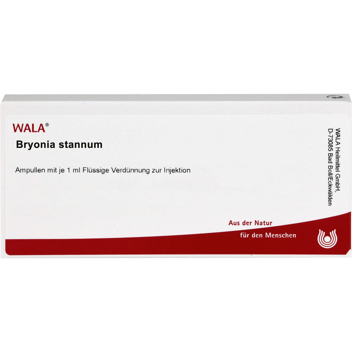 WALA Bryonia/Stannum Ampullen, 10 pc Ampoules