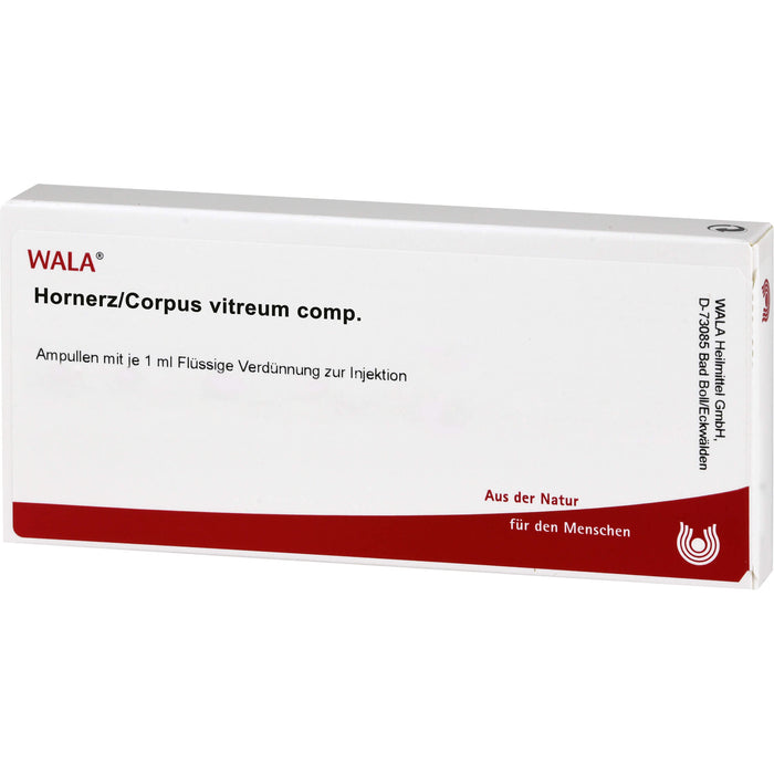 WALA Hornerz/Corpus vitreum comp. Ampullen, 10 pc Ampoules