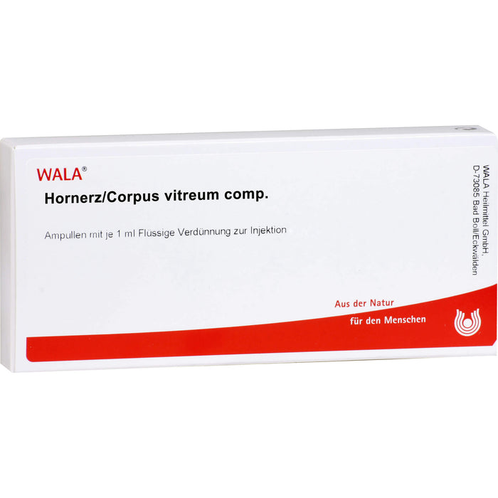 WALA Hornerz/Corpus vitreum comp. Ampullen, 10 pc Ampoules