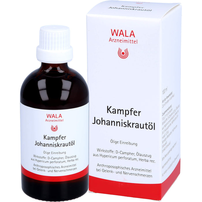 WALA Kampfer Johanniskrautöl, 100 ml Oil