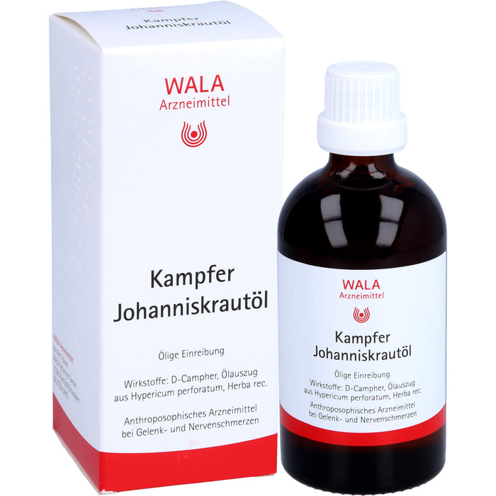 WALA Kampfer Johanniskrautöl, 100 ml Huile