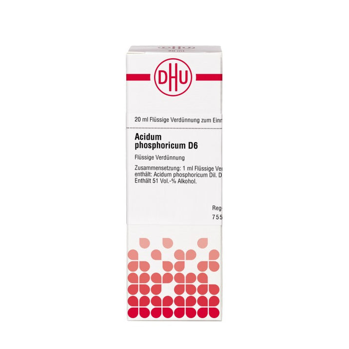 DHU Acidum phosphoricum D6 Dilution, 20 ml Lösung