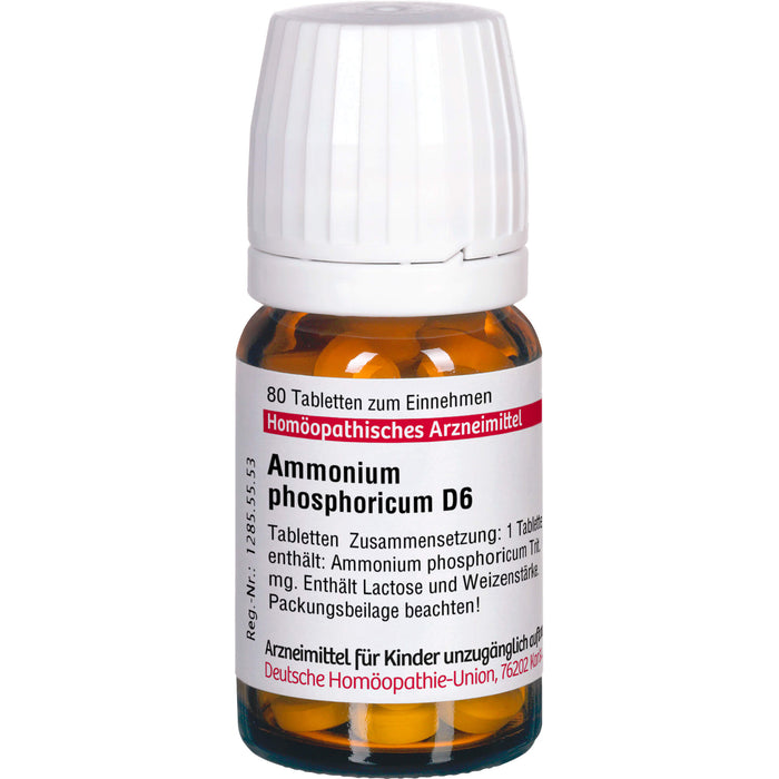 Ammonium phosphoricum D6 DHU Tabletten, 80 St. Tabletten