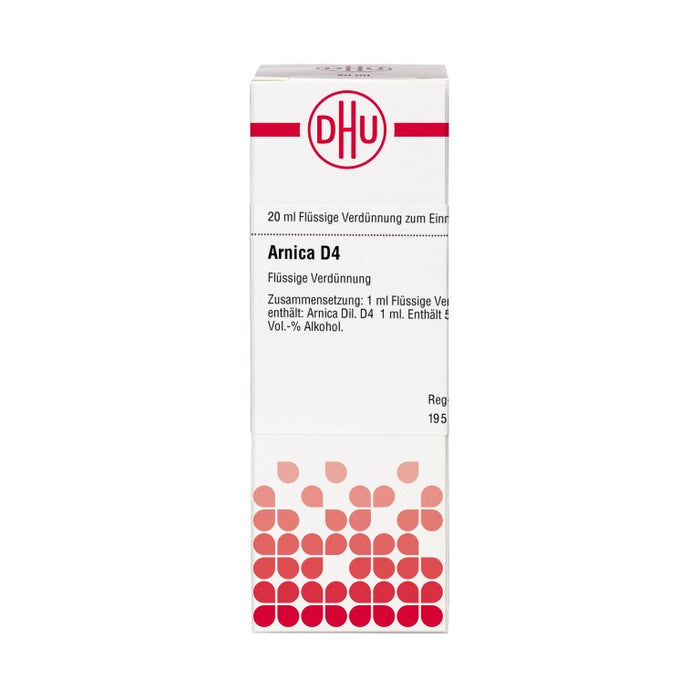 DHU Arnica D4 Dilution, 20 ml Lösung