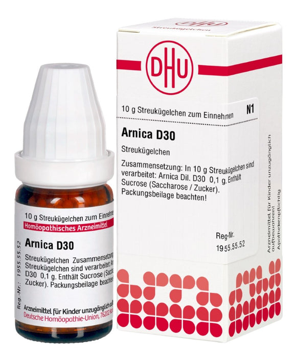 DHU Arnica D30 Streukügelchen, 10 g Globules