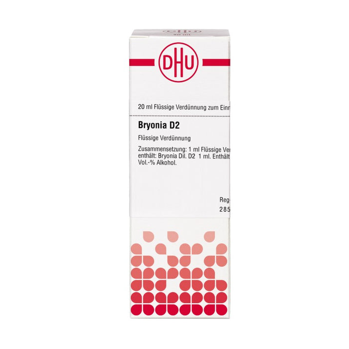 DHU Bryonia D2 Dilution, 20 ml Lösung