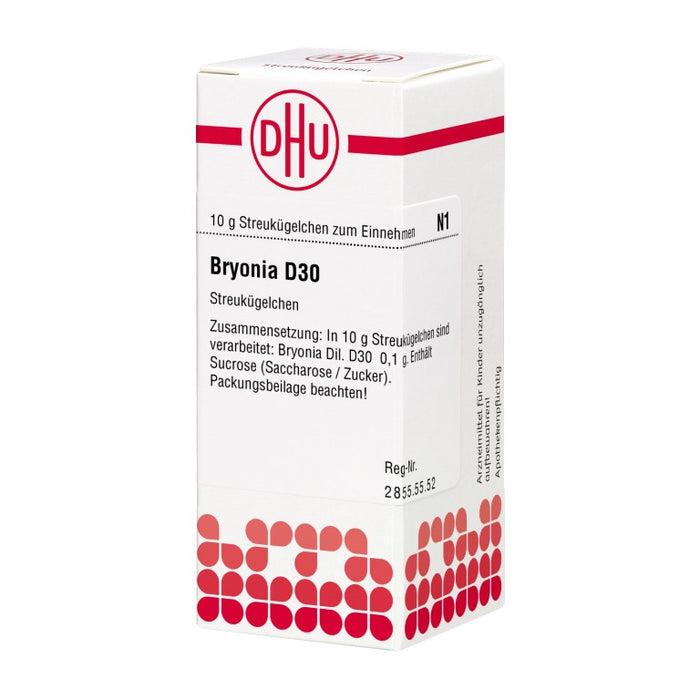 DHU Bryonia D30 Streukügelchen, 10 g Globuli