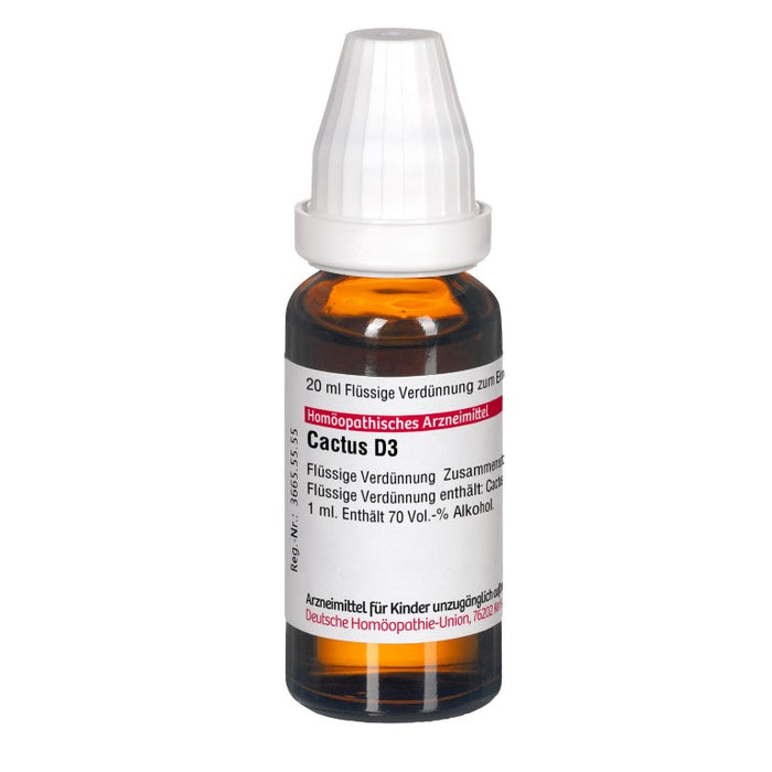 DHU Cactus D3 Dilution, 20 ml Lösung