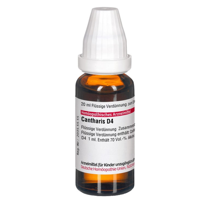 DHU Cantharis D4 Dilution, 20 ml Lösung