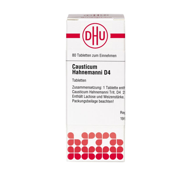 DHU Causticum Hahnemanni D4 Tabletten, 80 St. Tabletten