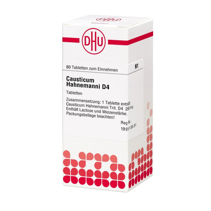 DHU Causticum Hahnemanni D4 Tabletten, 80 pcs. Tablets