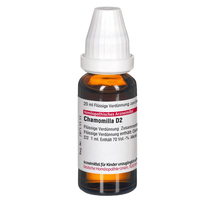 DHU Chamomilla D2 Dilution, 20 ml Lösung