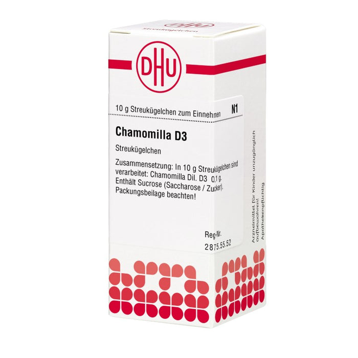 DHU Chamomilla D3 Streukügelchen, 10 g Globuli