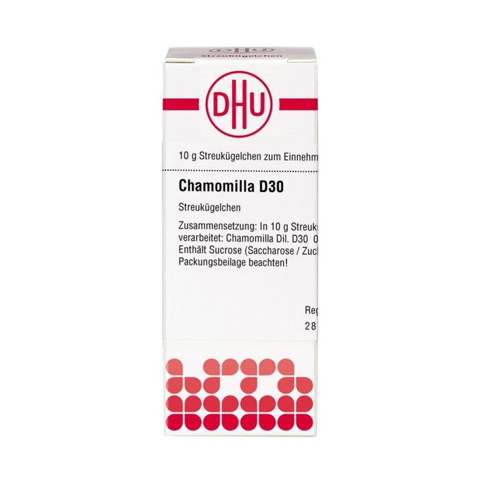 DHU Chamomilla D30 Streukügelchen, 10 g Globules