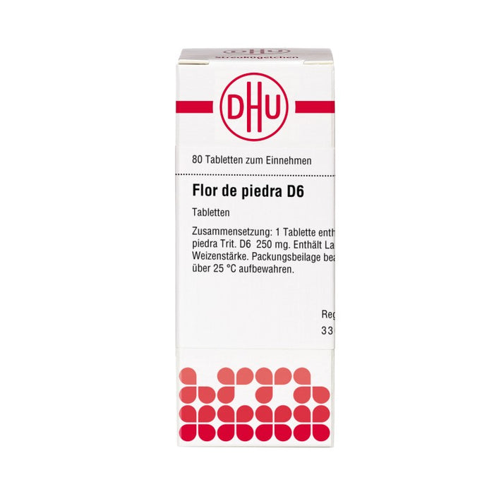 DHU Flor de Piedra D6 Tabletten, 80 pc Tablettes